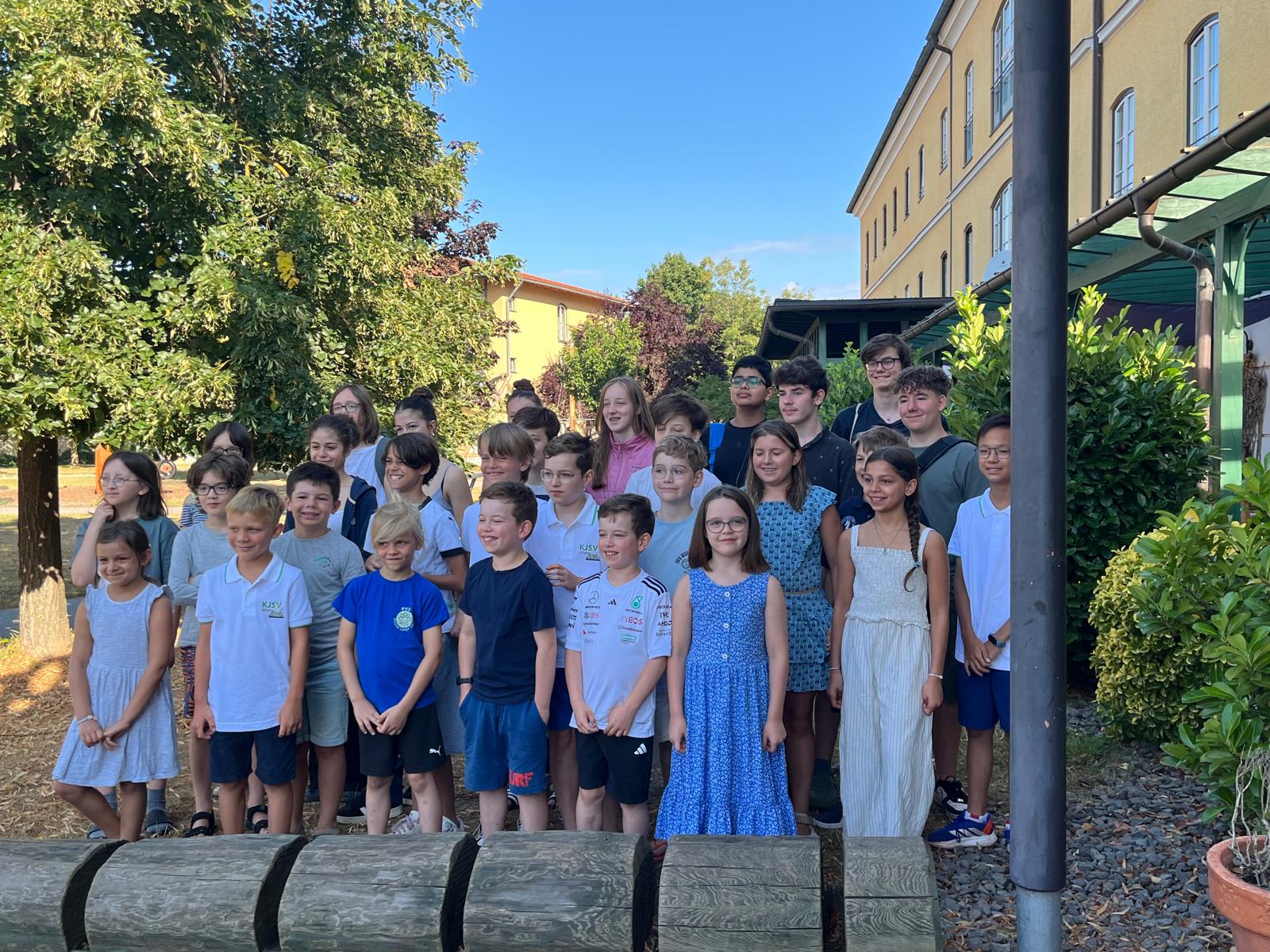 Kinder und Jugendliche des KJSV Wien